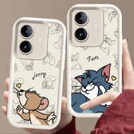 Case for OPPO A5X A79 A5 A3X A3 Pro 5G Soft White E108 Love Couple
