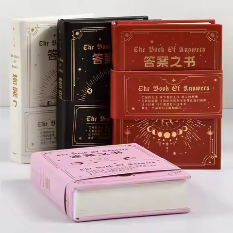 Magical Answer Book Mini Version Bilingual Portable Pocket Book Birthday Gift Creative Notebook Port