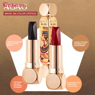 Agag Magic 6 สี One Six Color ลิปสติก Double Tube Matte แต่งหน้าไม่ง่ายที่จะถอด [TOP]