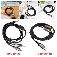 [Gazechimp] 3.5mm to RCA Cable Stereo Audio Cord Splitter Cord Wire AUX Auxiliary Cable