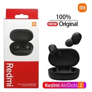 Original Xiaomi Redmi Airdots 2 Fone Bluetooth Earphones Wireless Bluetooth Headset with Mic Wireless Headphones Airdots Earbuds