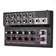 MIX5210 10-Channel Mixing Console Digital Audio Mixer Stereo for Recording DJ Network Live Broadcast Karaoke