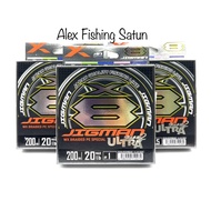 สาย PE YGK X-Braid Jigman Ultra X8 ตัวใหม่ล่าสุด ยาว 200/300 เมตร