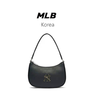 [MLB KOREA] MLB（Original）2022  New MLB Embossed Underarm Bag Full Label NY Satchel Casual All-Match Women's Shoulder Bag