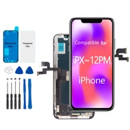 LCD Original OLED / INCELL Display for IP X Xr XS MAX 11 12 Pro MAX LCD Touch Screen Digitizer Replacement