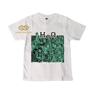 CHILDREN'S BAND T-SHIRTS/MUSIC T-SHIRTS H2O WHITE AGES 1-12 YEARS