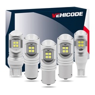 VEHICODE 1 Piece P21W 1156 PY21W BAU15S 1157 P21/5W T20 W21W 7443 T15 W16W LED Bulb Turn Signal Park