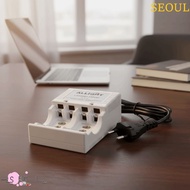 SEOUL AA Battery Charger, Universal Compatibility Smart Battery Charger Rechargeable Battery Charger