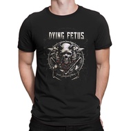 Fashion Summer Style Dark Skull Dying Fetus Retro Music T-Shirt
