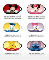 小熊維尼 Winnie the Pooh 史迪奇 史迪仔 Disneyland stitch Mickey Minnie Mouse 米奇 米妮 Disneyland  迪士尼 Disney land 唐老鴨 黛絲 Donald Duck Daisy Duck Samsung galaxy buds + buds plus 耳機套 殼 保護套 case earphone