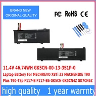 GK5CN-00-13-3S1P-0 4S1P-0 Battery For MECHREVO X8Ti Z2 MACHENIKE T90 Plus T90-T3p F117-B F117-B6 GK5