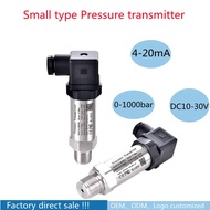 Pemancar Sensor Tekanan Keluaran 4-20mA Bekalan 12-36V Air Minyak Cecair Tolok 150psi NPT1/4 G1/2 0.
