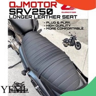 QJMOTOR SRV250 SRV 250 LONGER LEATHER SEAT MODIFIED MODIFY ACCESSORIES ACCESSORY