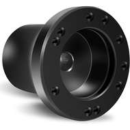 Golf Cart Steering Wheel Adapter for EZGO TXT & RXV with 5-6 holes Steering Wheel (Black Golf Cart A