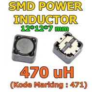 Power Inductor 470uH SMD 5A CD127 SMT motherctor 12 x 12 x 7mm 470 uH
