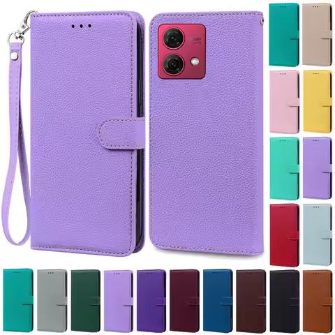 For Moto G84 Case Silicone MotoG84 G 84 Leather Flip Wallet Case For Motorola Moto G84 5G Phone Case