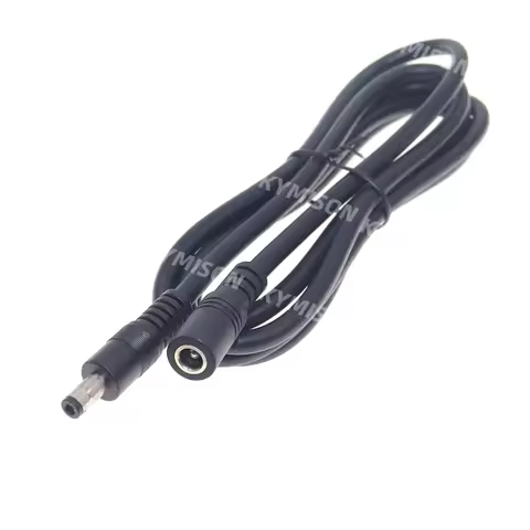 14AWG DC Power Extension Cable 5.5x2.1 /5.5*2.5mm Female to Male Jack Plug Power Pord 2X1.5mm Wire C
