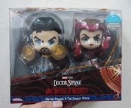 Hot toys doctor strange & scarlet witch cosbaby