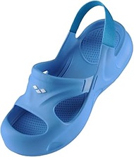 Unisex-Youth Kids Water Shoe Softy Bathing Slippers, Turquoise-eolian