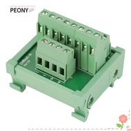 PEONYSG DIN Rail Module, 25A 2 In 8 Out Breakout Board, Distribution Board Simple Mounting Feet 52 *