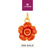 HABIB 999/24K Yellow Gold Pendant 9GP01750625