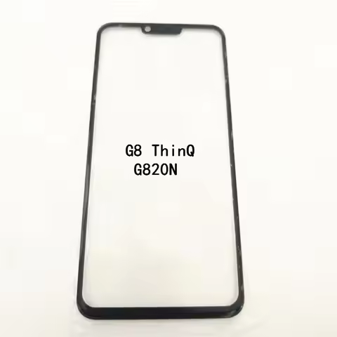 High-quality For LG G8 ThinQ Front Glass For LG G8S ThinQ Outer Glass Front Glass Screen Panel Repla