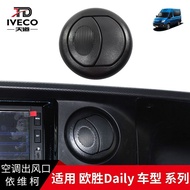 Iveco Dashboard Air Conditioning Vent Outlet for Eurostar Models, Rotatable Heating and Cooling Vent