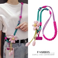 Hot Sale.Hot-Selling Phone Lanyard for Women, Crossbody, Neck Hanging, Wrist, Multifunctional Woven 