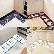 Set Of 2 3D Printed Kitchen Floor Mats - Anti-Slip COTTON (Only Home Appliances)
