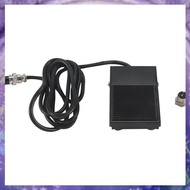 (Y W Z H)Hand Metal Foot Pedal Switch 1.8 Meters Cable 2 Pins Connector Spot Welding Tig Torch