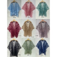 KEBAYA CAPE OUTER CARDIGAN TILLE PREMIUM Cape Top Cape Dress Cape Veil