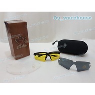 Eagle 511 tactical glasses - sports glasses - shooting glasses - touring glasses - glasses SMOKE