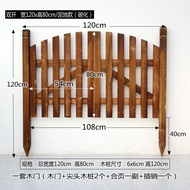 Wooden Fence Gate Anti-Corrosion Wood Vegetable Garden Gate Garden Fence Courtyard Gate Outdoor Fenc