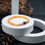 黃玉系列 6mm黃玉拉長石虎眼石手串