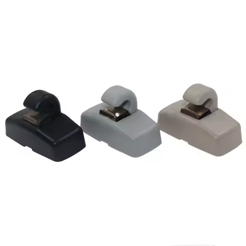 1PCS NEW SUN VISOR HOOK CLIP BRACKET FOR VW GOLF MK4 LUPO T4 VAN CADDY PASSAT POLO TRANSPORTER 3B085