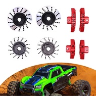 Hex Rotor Caliper Pin Set Fit for TRAXXAS 4-TEC DRIFT 1/10 RC Car Aluminum Alloy Brake Parts
