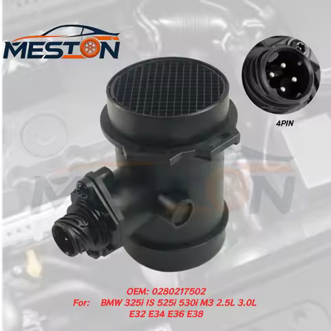 OEM 0280217502 1747155 0 280 217 502 MAF Mass Air Flow Sensor Meter For BMW 325i IS 525i 530i M3 2.5