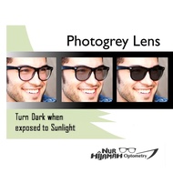 Photogrey lens UV420 cut lens Computer lens index 1.56 Eye glass Optical