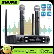 AUDIO SHURE GLXD5 ไมโครโฟนคู่ไร้สายเสียงดี wireless microphone UHF 800MHZ ไมค์ลอยคู่ SM58S ไมโครโฟนน