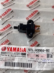 5TL-H3980-02 ชุดสวิทช์สัญญาณสต๊อบเบรคหลังข้างซ้าย Mio (YAMAHA) Front Stop Switch Assy