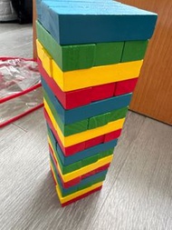 彩色疊疊樂積木