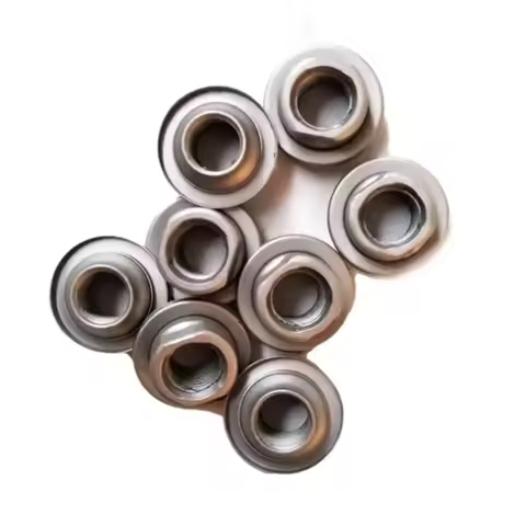 Steel Bicycle Axle Cone Nuts 3/8 Inch X 26 Tpi Thread 13 6mm Length 17mm Diameter Compatible With So