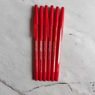MERAH [oddsolshop] pekanbaru/Standard Pen STANDARD AE7 0.5 Red FASTER / Shallow C6/C600