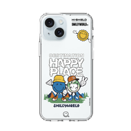 HI-SHIELD Stylish เคสใสกันกระแทก iPhone รุ่น Happy Smile5 [เคส iPhone15]