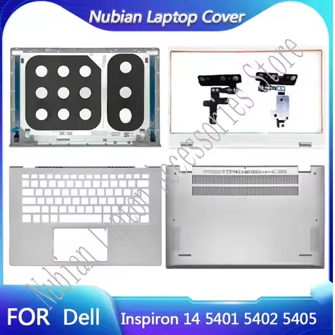 NEW For Dell Inspiron 14 5401 5402 5405 Laptop LCD Back Cover/Palmrest Upper/Bottom Case Top Hinges 