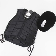 Equestrian Helmet Armor Gloves Leggings Breeches Riding Boots Clothing Boys Girls Children Cycling A