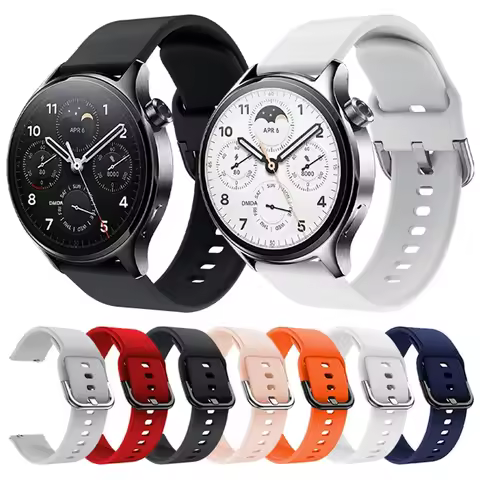 22mm Silicone Band For Xiaomi Watch 2 Pro Soft Sport Strap For Xiaomi Watch S3 S2 S1 Mi Watch Color 