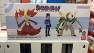 ［現貨］POKÉMON SCALE WORLD KALOS REGION CALEM & CHESNAUGHT & DELPHOX W/O GUM / [魂SHOP限定] Pokemon Scale 