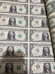 一套美金50張連體鈔，售價2300