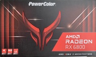 VGA (การ์ดจอ) POWER COLOR RED DEVIL AMD RADEON RX 6800 16GB GDDR6 ประกันร้าน 15 วัน มีกล่อง